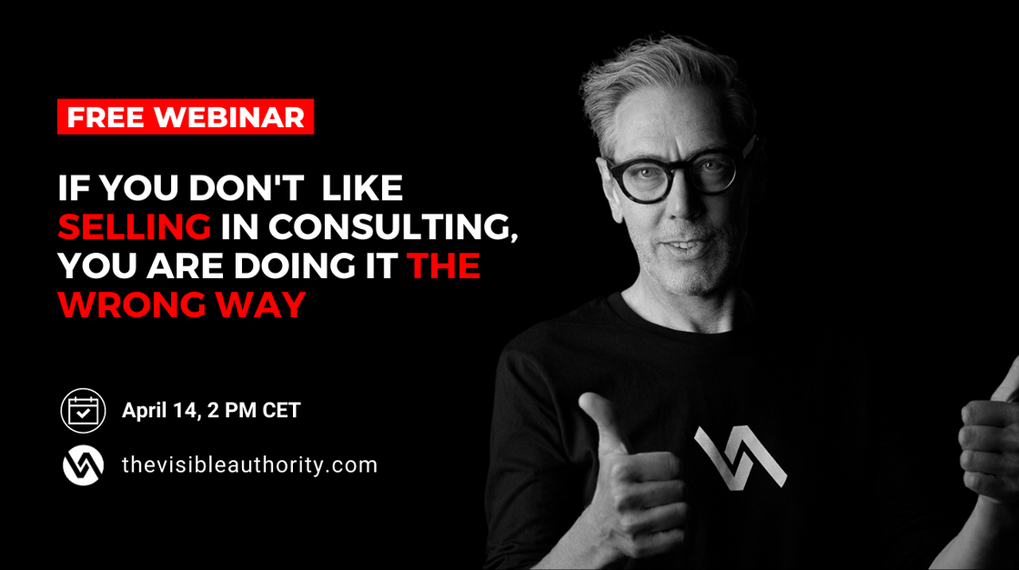 Webinar APR 2021 - If you hate selling